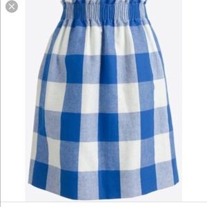 Jcrew Linen sidewalk skirt size 12